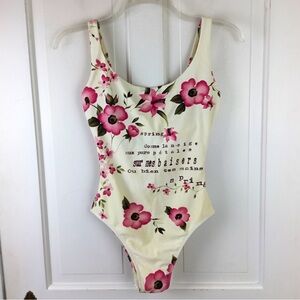 Gideon Oberson Floral Swimsuit